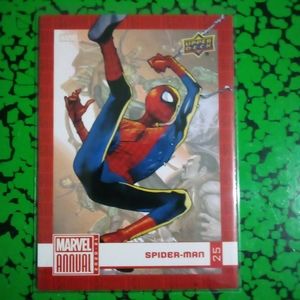 Marvel annual card